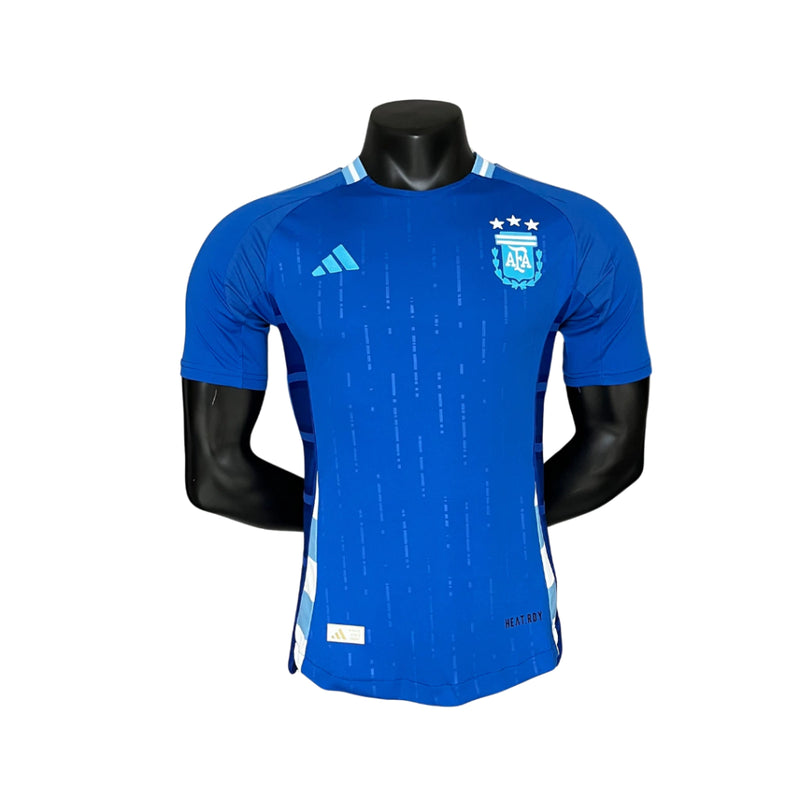 Men's Adidas Argentina Away 24/25 Player Shirt - Blue