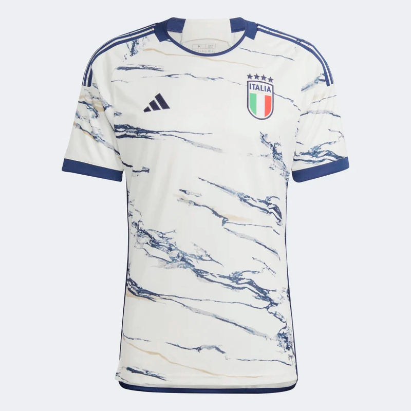 Men's Adidas Italy Away 23/24 Shirt - White